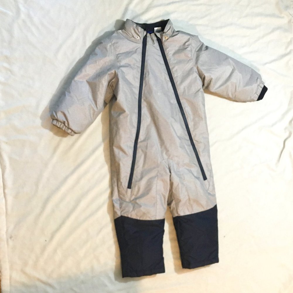 Snow Suite - Children's Size 2-4 - Gray and Blue